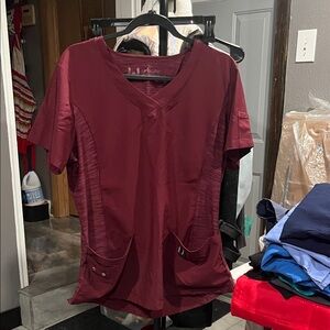 Surgical scrub top urbane performance large